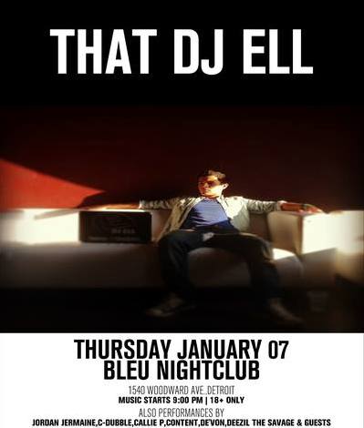 DJ Ell BLEU Nightclub
