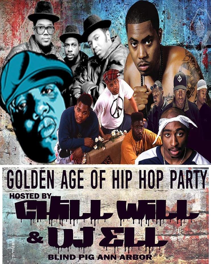 Golden Age Of Hip-Hop Party DJ Ell & DJ Chill Will