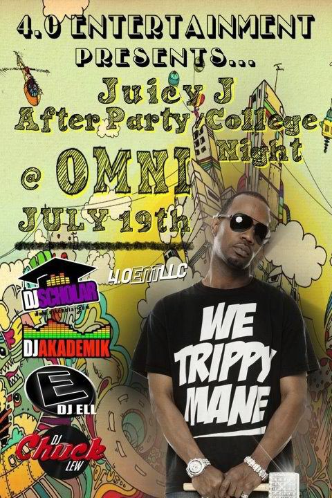 Juicy J After Party, Omni Toledo, DJ Ell