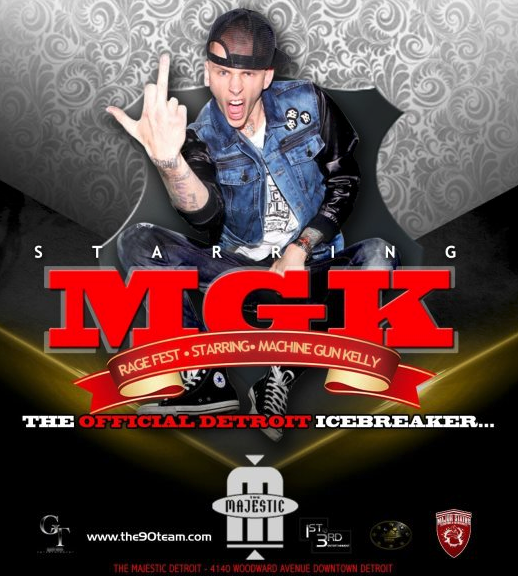 Machine Gun Kelly Flyer That DJ Ell